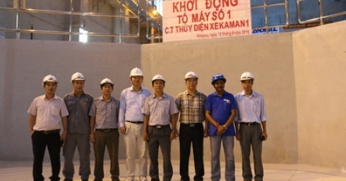 230KV TRANSMISSION LINE AND UNIT 1 OF XEKAMAN 1 HPP STARTED SUCCESSFULLY