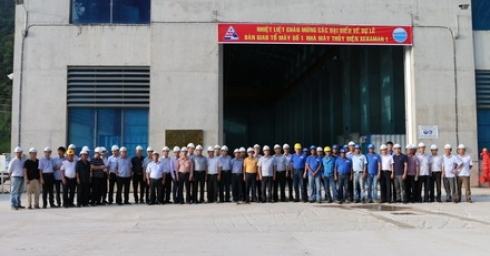 UNIT 1 OF XEKAMAN1 HYDROPOWER PLANT HANDED OVER