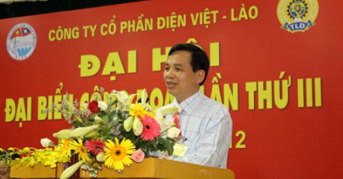 Đại hội Công đoàn Công ty cổ phần điện Việt - Lào lần thứ III, nhiệm kỳ 2010 - 2012