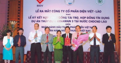 Lễ ra mắt Công ty cổ phần điện Việt - Lào