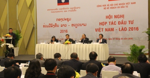 Công ty CP điện Việt Lào tham dự hội nghị hợp tác đầu tư Việt Nam - Lào 2016