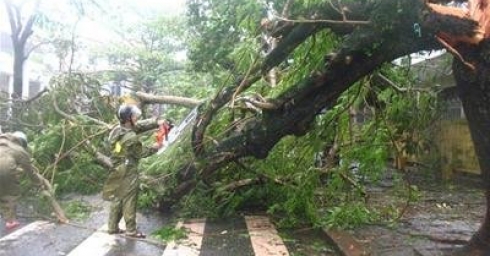 CBCNV Công ty cổ phần điện Việt - Lào quyên góp ủng hộ đồng bào bị thiệt hại do bão số 9