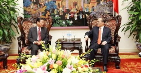 Việt Nam - Lào ưu tiên hợp tác phát triển nguồn nhân lực